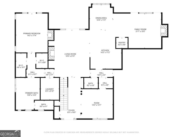 7519 Waterview Cv, Douglasville, GA 30135 - floor plan / room layout