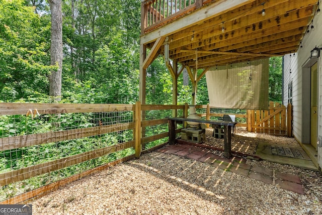 79 Brynbrooke Ct, Dawsonville, GA 30534 - view of patio