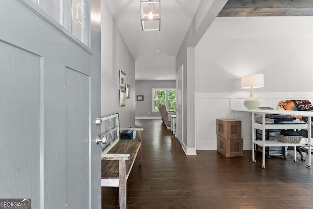 79 Brynbrooke Ct, Dawsonville, GA 30534 - foyer entrance with hardwood / wood-style floors
