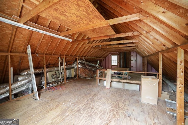 1111 Creekshore Dr, Athens, GA 30606 - attic with an upstairs landing