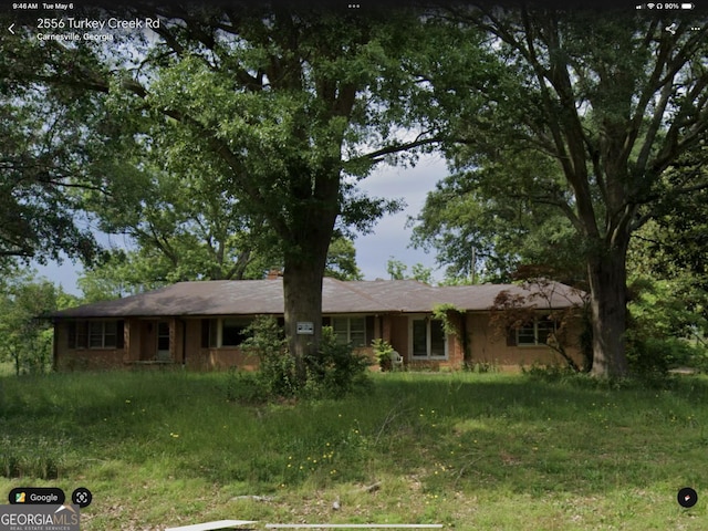 2556 Turkey Creek Rd, Carnesville, GA 30521 - view of ranch-style home