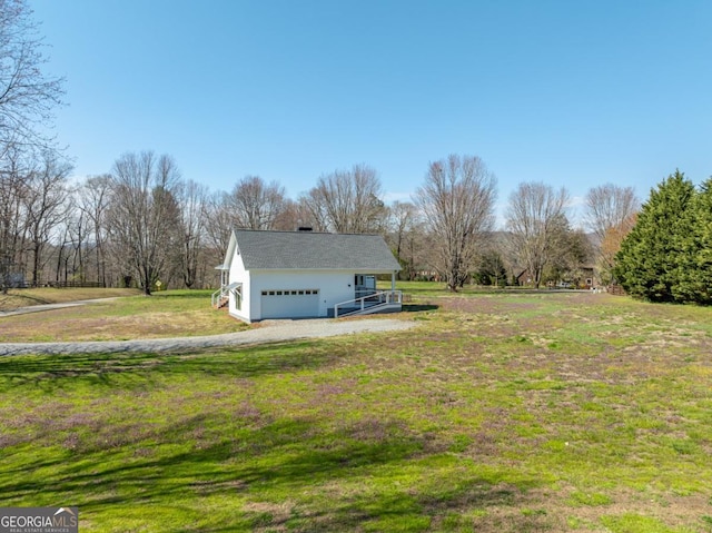 114 Cartecay River Run, Ellijay, GA 30536 - view of side of home with a yard and driveway