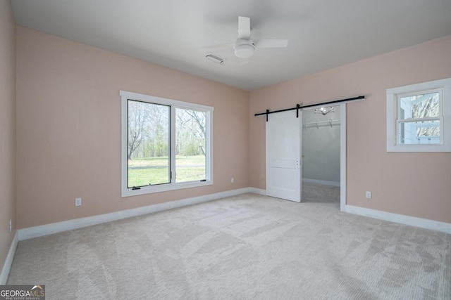 114 Cartecay River Run, Ellijay, GA 30536 - unfurnished bedroom with multiple windows, carpet floors, and baseboards