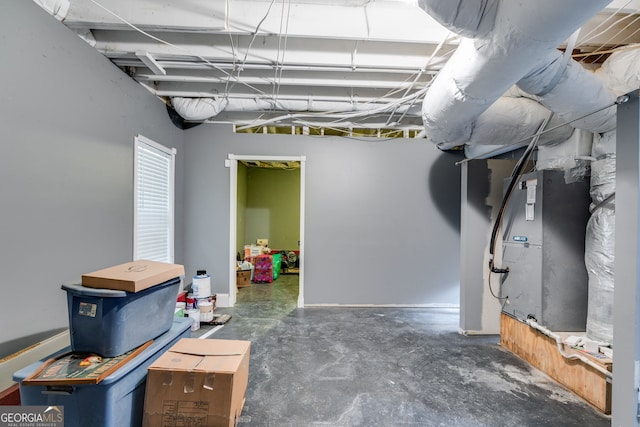 129 Onyx Ct, Carrollton, GA 30116 - view of unfinished basement