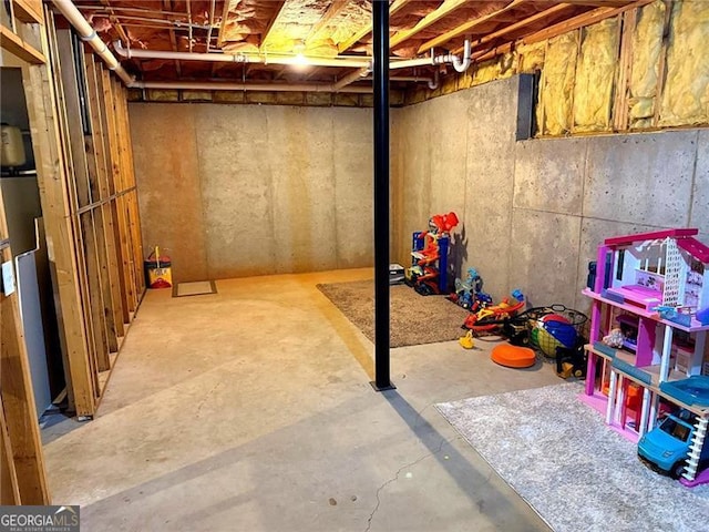 298 Moorings Run, Jasper, GA 30143 - view of unfinished below grade area