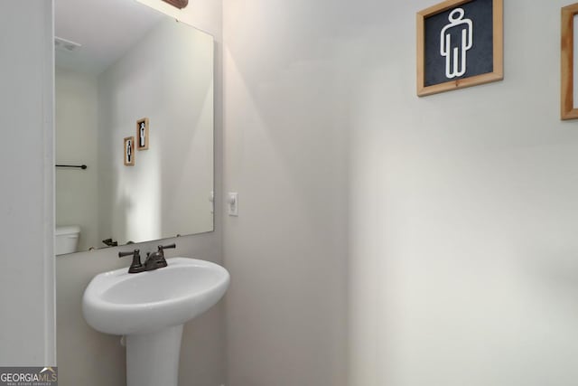 304 Boomer Ct, Guyton, GA 31312 - bathroom with toilet