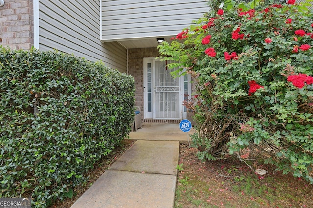 7813 Newbury Dr, Jonesboro, GA 30236 - property entrance with brick siding