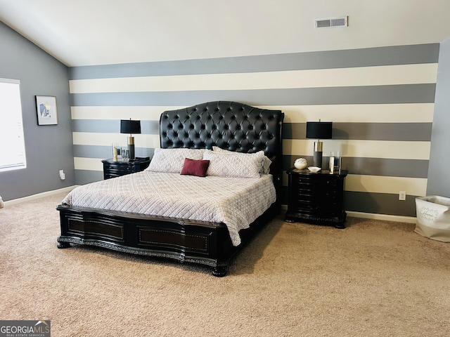 5848 Rex Ridge Loop, Rex, GA 30273 - carpeted bedroom featuring baseboards and vaulted ceiling