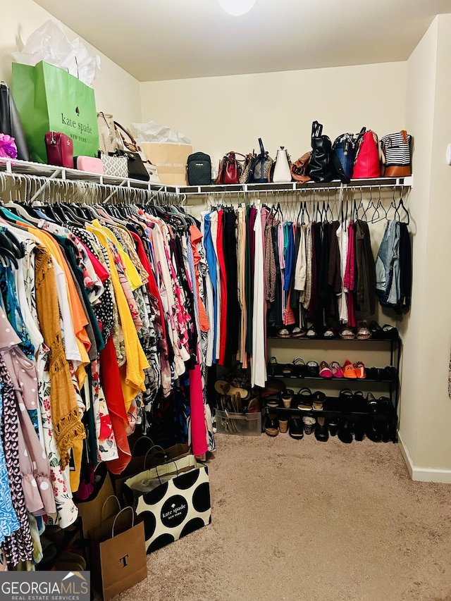 5848 Rex Ridge Loop, Rex, GA 30273 - spacious closet featuring carpet floors