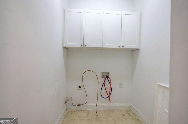 2500 Rosehill Cir, Lithia Springs, GA 30122 - laundry room with cabinet space, washer hookup, hookup for a gas dryer, and hookup for an electric dryer