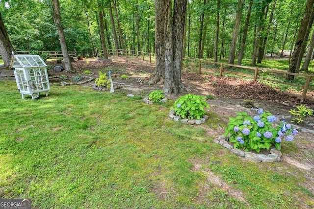 326 Seldom Seen Trl, Canton, GA 30115 - view of yard with a view of trees