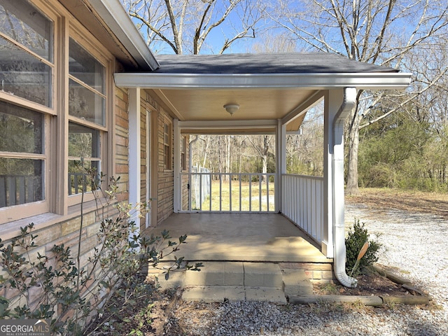 927 Dean Patrick Rd, Locust Grove, GA 30248 - view of covered porch