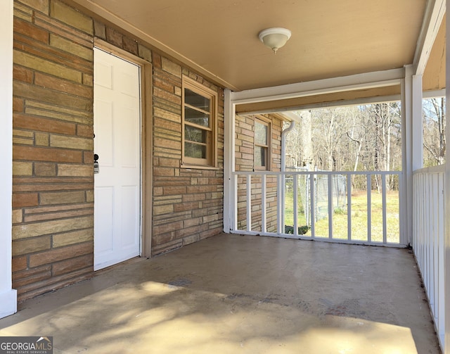 927 Dean Patrick Rd, Locust Grove, GA 30248 - view of unfurnished sunroom
