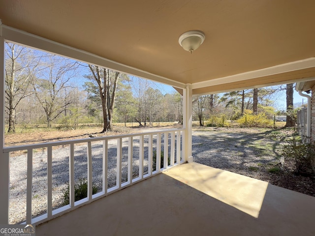 927 Dean Patrick Rd, Locust Grove, GA 30248 - view of patio with view of scattered trees