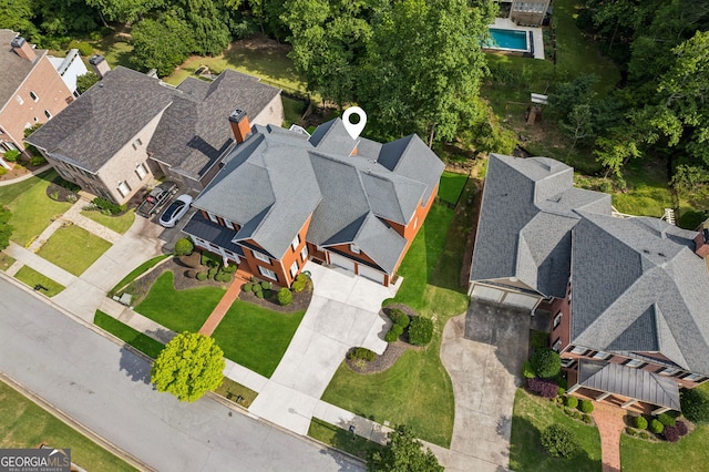 952 Moores Walk Ln, Suwanee, GA 30024 - aerial view of residential area