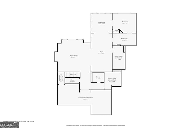 952 Moores Walk Ln, Suwanee, GA 30024 - property floor plan