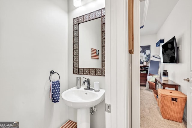 7891 Brass Lantern Dr, Flowery Branch, GA 30542 - view of bathroom