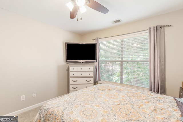 2600 Neighborhood Walk, Villa Rica, GA 30180 - bedroom with carpet flooring and a ceiling fan