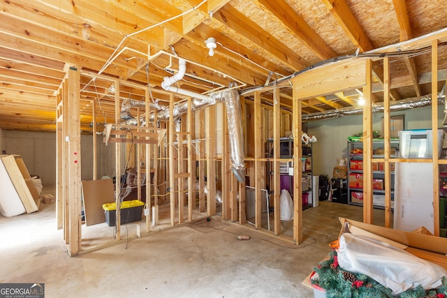 2600 Neighborhood Walk, Villa Rica, GA 30180 - view of unfinished below grade area