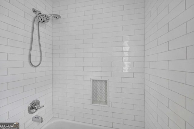 3451 Falls Branch Ct, Buford, GA 30519 - bathroom featuring shower / washtub combination