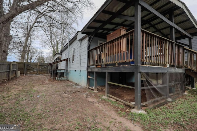 1852 E Farris Ave, Atlanta, GA 30344 - view of property exterior with a gate and crawl space