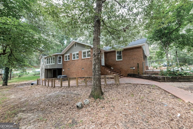 139 Old Oak Rd, Byron, GA 31008 - rear view of property with brick siding