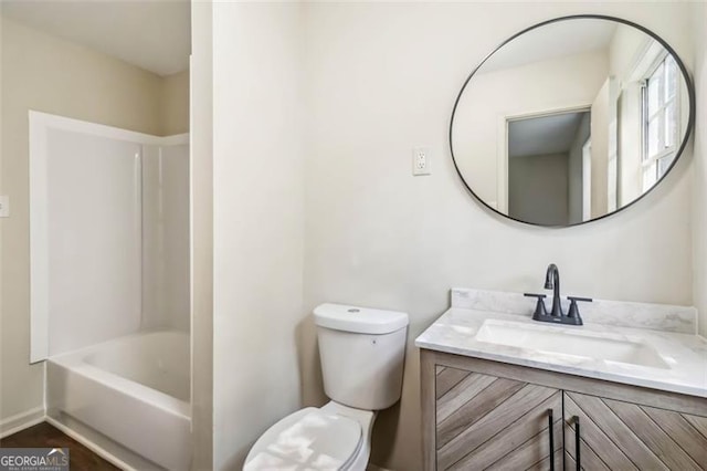 6192 Holiday Blvd, Forest Park, GA 30297 - bathroom with vanity and bathing tub / shower combination