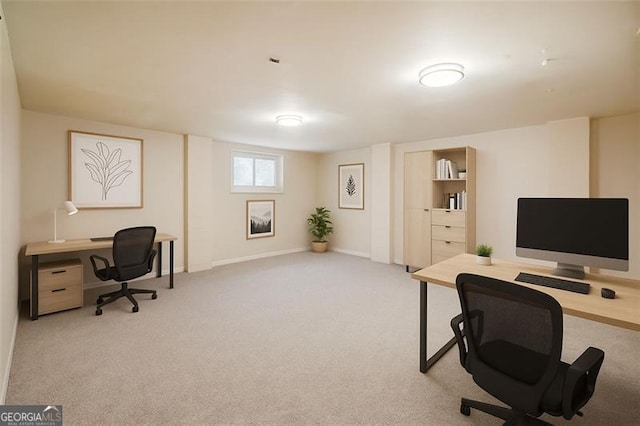 6192 Holiday Blvd, Forest Park, GA 30297 - carpeted office space with baseboards