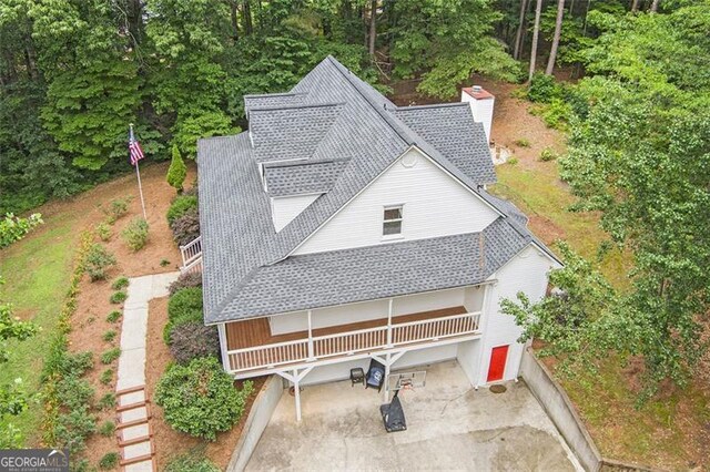 83 Shipp, Hiram, GA 30141 - aerial view of property and surrounding area