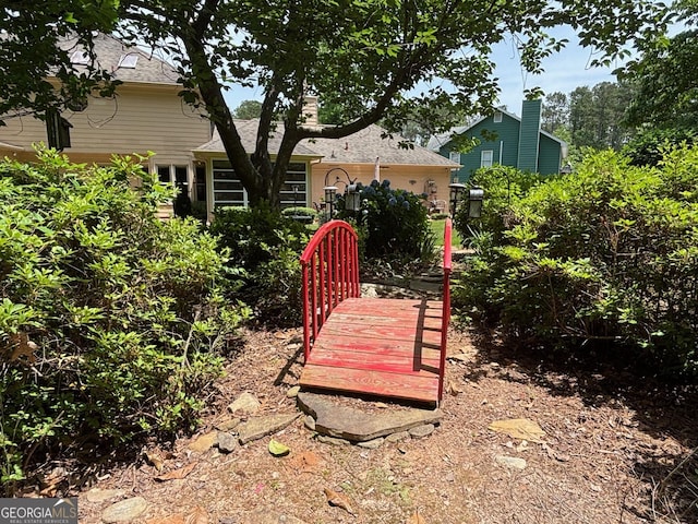 404 Windsor Way, Peachtree City, GA 30269 - view of yard