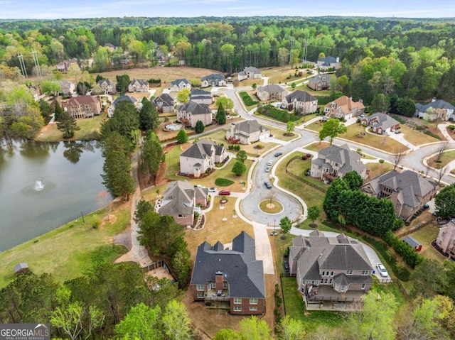 4457 Equity Ct, Ellenwood, GA 30294 - view of property location featuring a nearby body of water, nearby suburban area, and a heavily wooded area