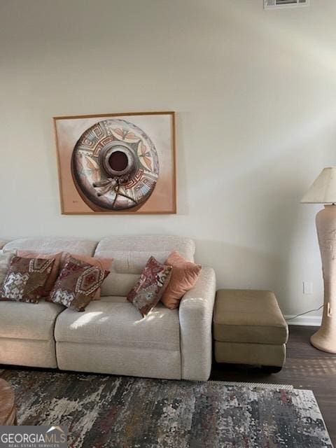 3955 Sweetwater Pkwy, Ellenwood, GA 30294 - living room with wood finished floors