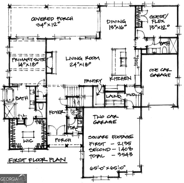 385 Snead Rd, Fayetteville, GA 30215 - home floor plan