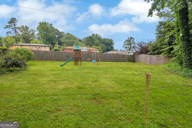 557 Spring Creek Way NE, Marietta, GA 30068 - view of yard featuring a playground