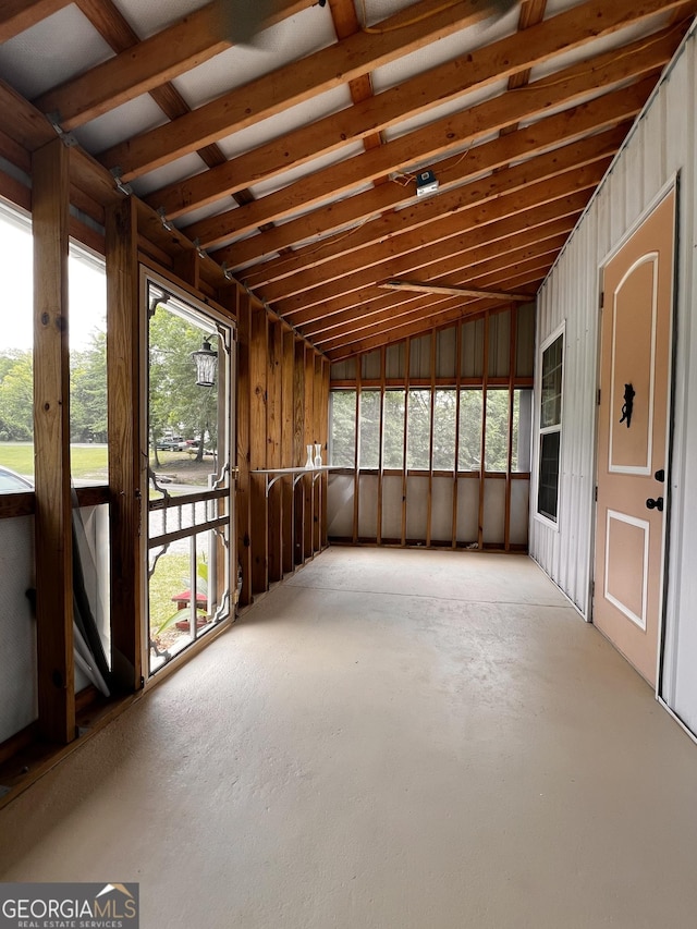 44 Freeman, Heflin, AL 36264 - view of unfurnished sunroom
