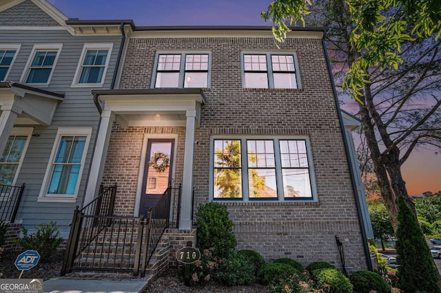 710 Elmwood Way, Roswell, GA 30075 - view of property featuring brick siding