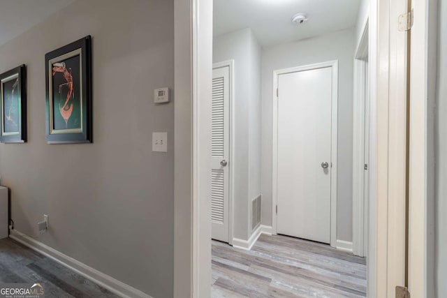 2038 Summertown Dr, Norcross, GA 30071 - corridor with light wood finished floors and baseboards