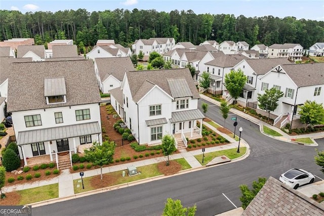 993 Harvest Park Ln, Suwanee, GA 30024 - aerial perspective of suburban area