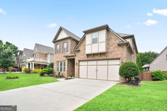 12194 Limeridge Ct, Alpharetta, GA 30004 - view of front of property featuring an attached garage, concrete driveway, and brick siding