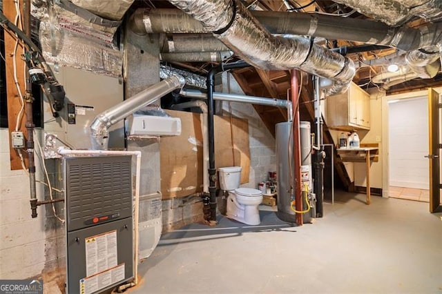1492 Sagewood Cir, Stone Mountain, GA 30083 - utilities featuring water heater