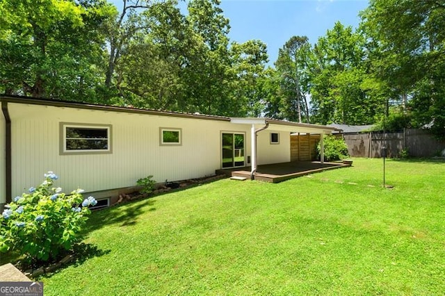 1492 Sagewood Cir, Stone Mountain, GA 30083 - back of property