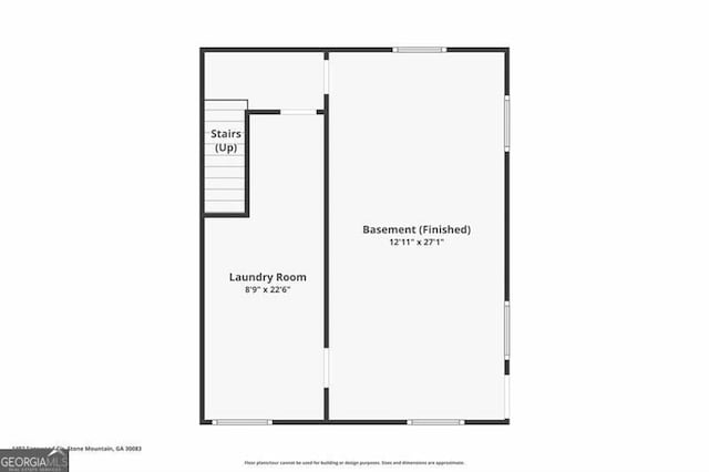 1492 Sagewood Cir, Stone Mountain, GA 30083 - view of home floor plan
