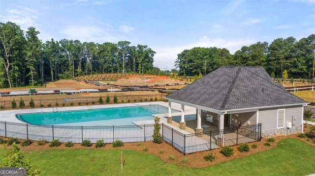 1404 Gray Branch Dr, Lawrenceville, GA 30045 - community pool with a patio