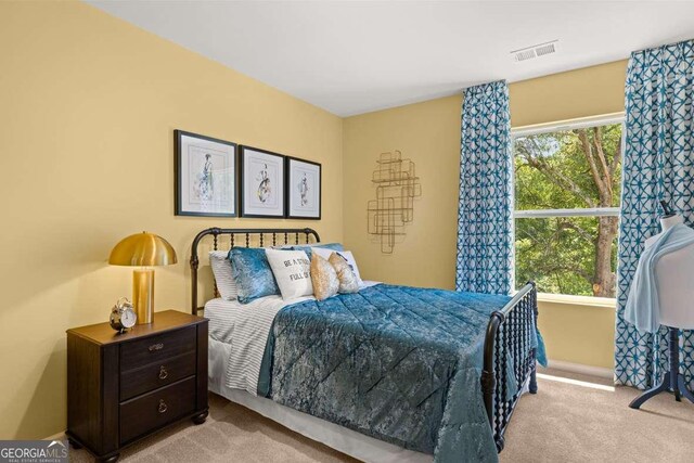 1404 Gray Branch Dr, Lawrenceville, GA 30045 - carpeted bedroom featuring baseboards
