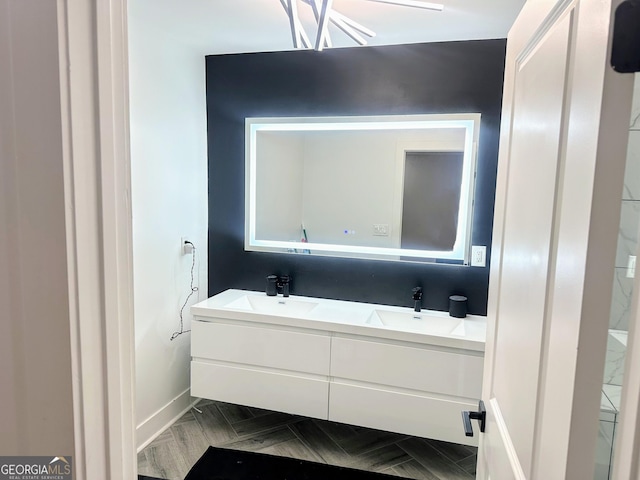 123 Dahlgren St SE, Atlanta, GA 30317 - full bath featuring double vanity and baseboards