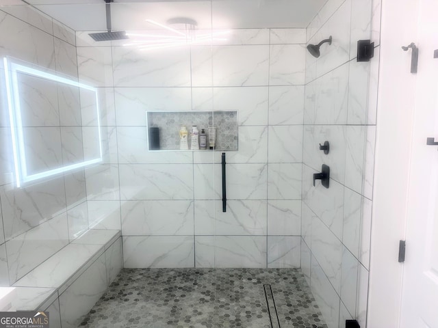 123 Dahlgren St SE, Atlanta, GA 30317 - full bathroom featuring tiled shower