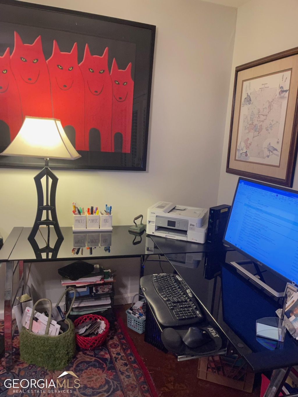 3745 Meeting St, Duluth, GA 30096 - view of home office