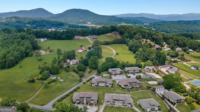 1724 Watercrest Way # G, Young Harris, GA 30582 - drone / aerial view of mountains