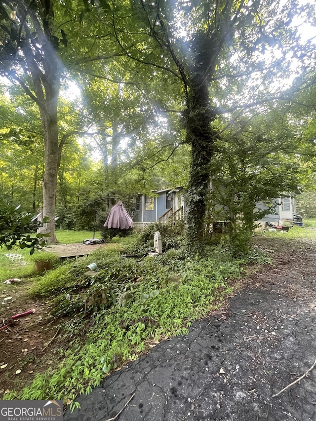 243 Lakeside Trl, Martin, GA 30557 - view of yard