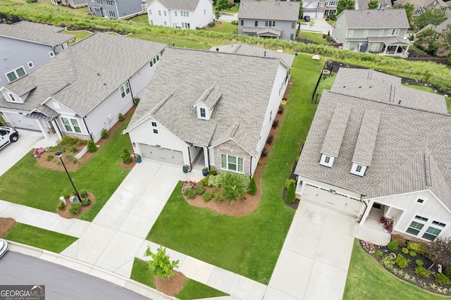 6937 River Rock Dr, Flowery Branch, GA 30542 - aerial perspective of suburban area